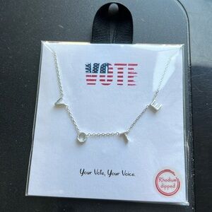 V O T E 16” Vote Necklace
